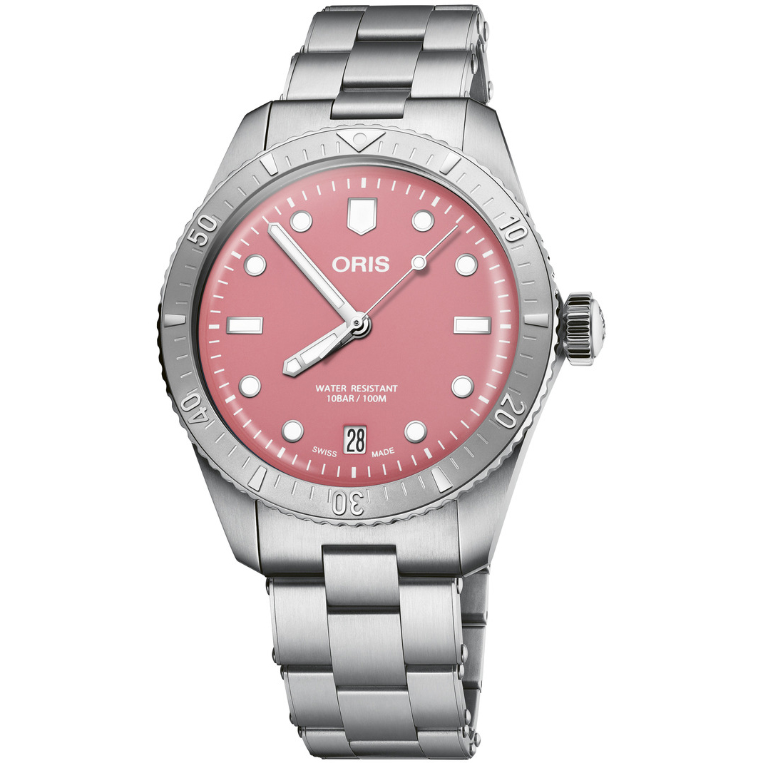 Oris Divers Sixty Five "Cotton Candy" 38 mm 01 733 7771 4058-07 8 19 18