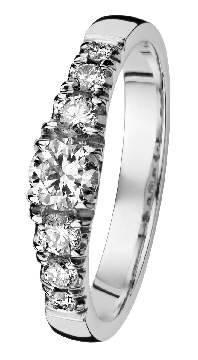 Kohinoor Cristal -timanttisormus (0.63ct) 033-244V-60