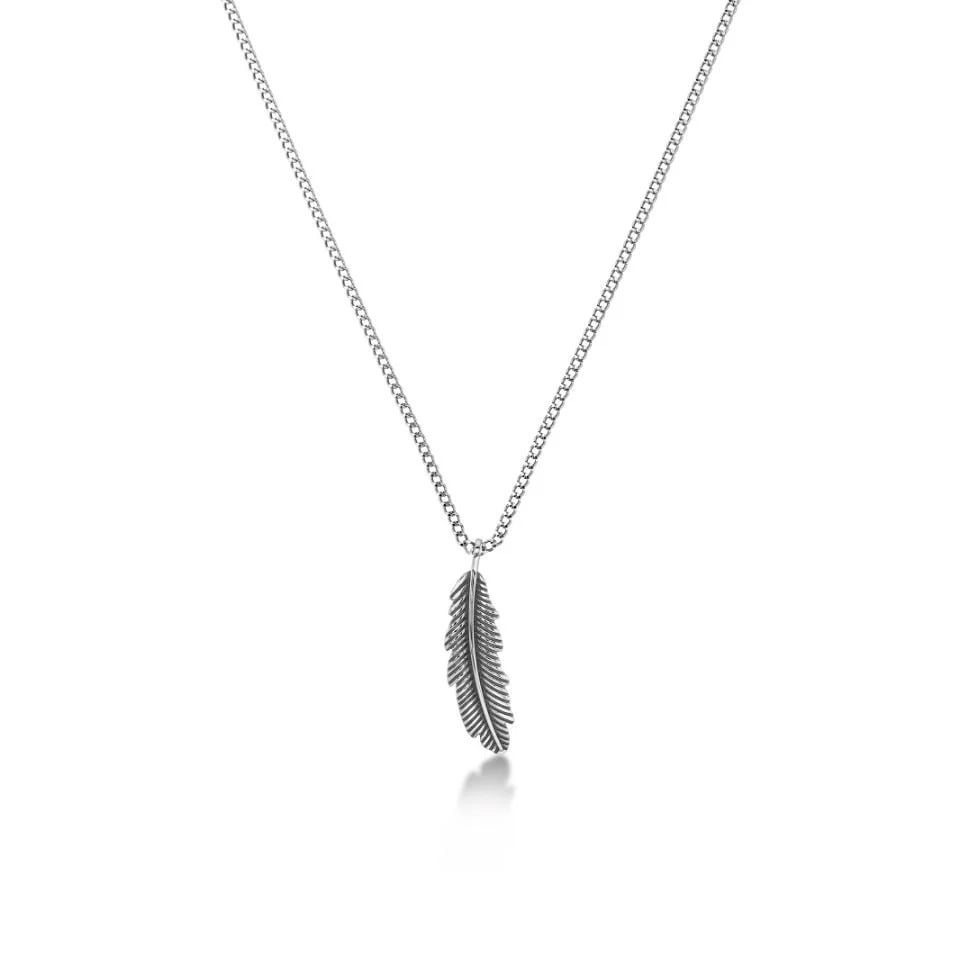Edblad Feather S Silver kaulakoru 132166