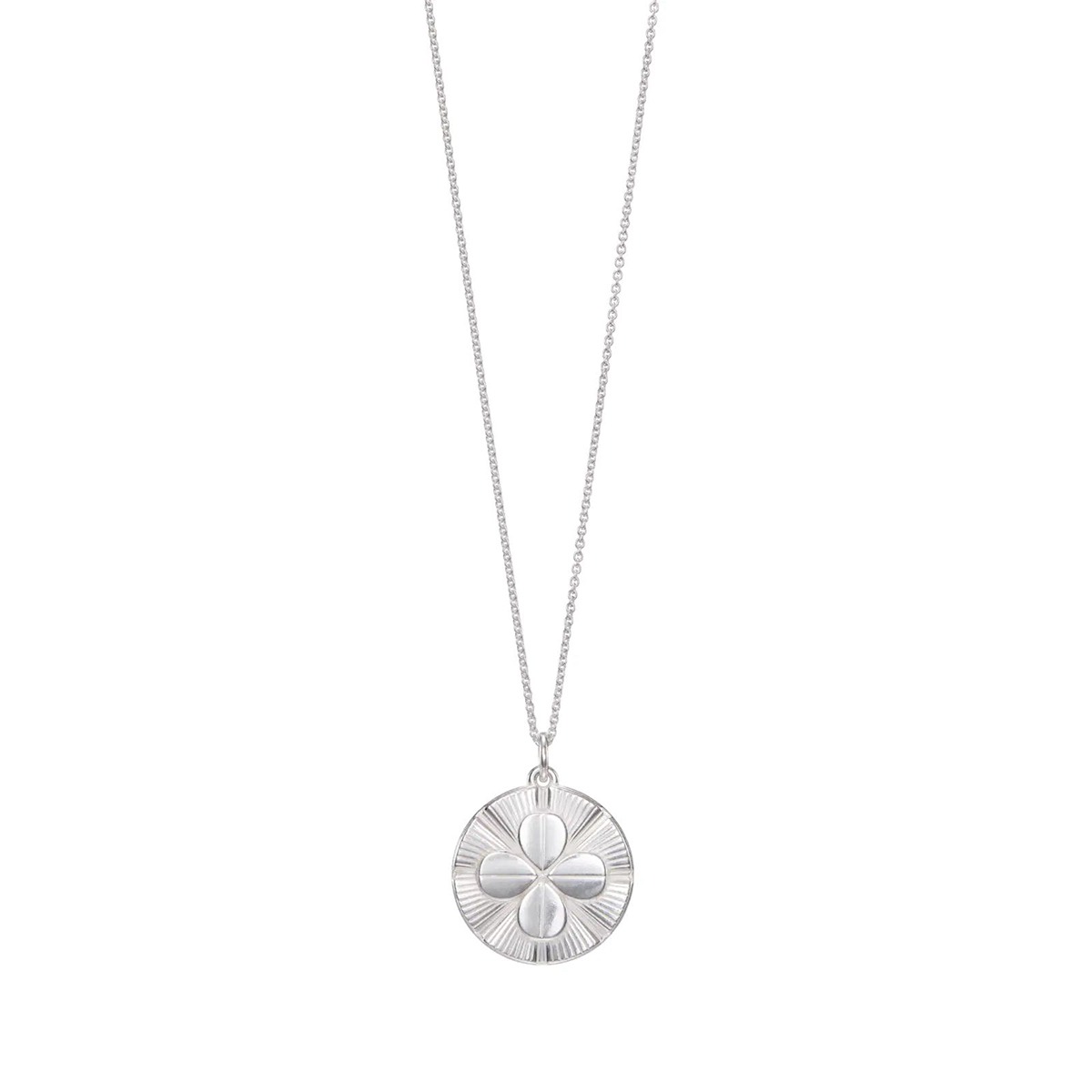 Kalevala Amuletti Neliapila kaulakoru / iso hopeinen 2270316460