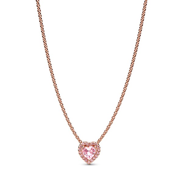 Pandora Pink Heart Collier kaulakoru 388425C02