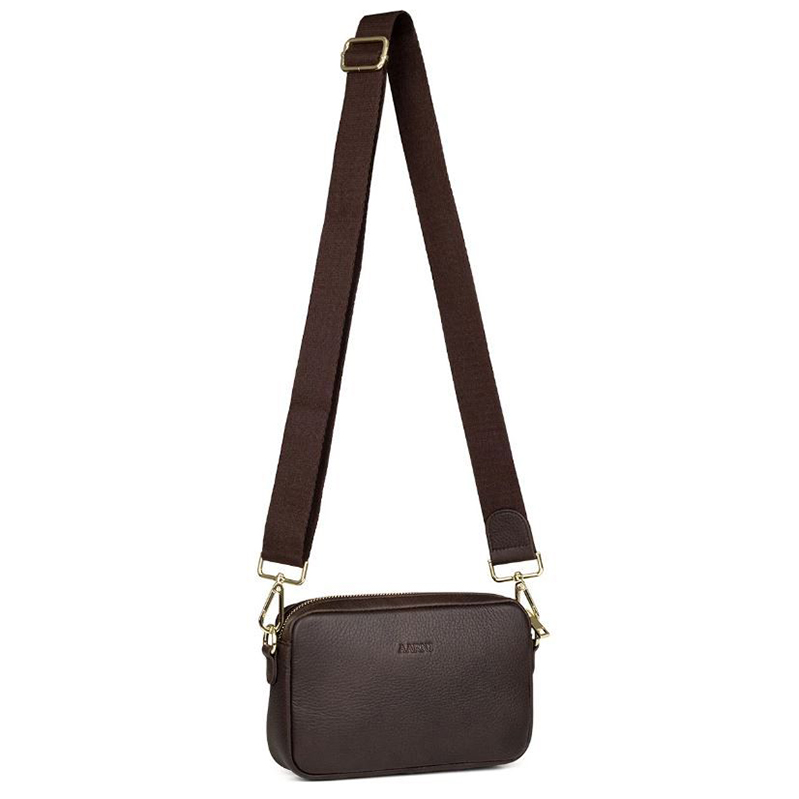 Aarni olkalaukku, tummanruskea 6430066271603