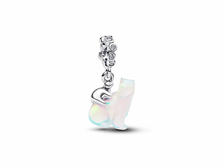 Pandora Polarbear Mother & Cub Dangle -hela 794243C01