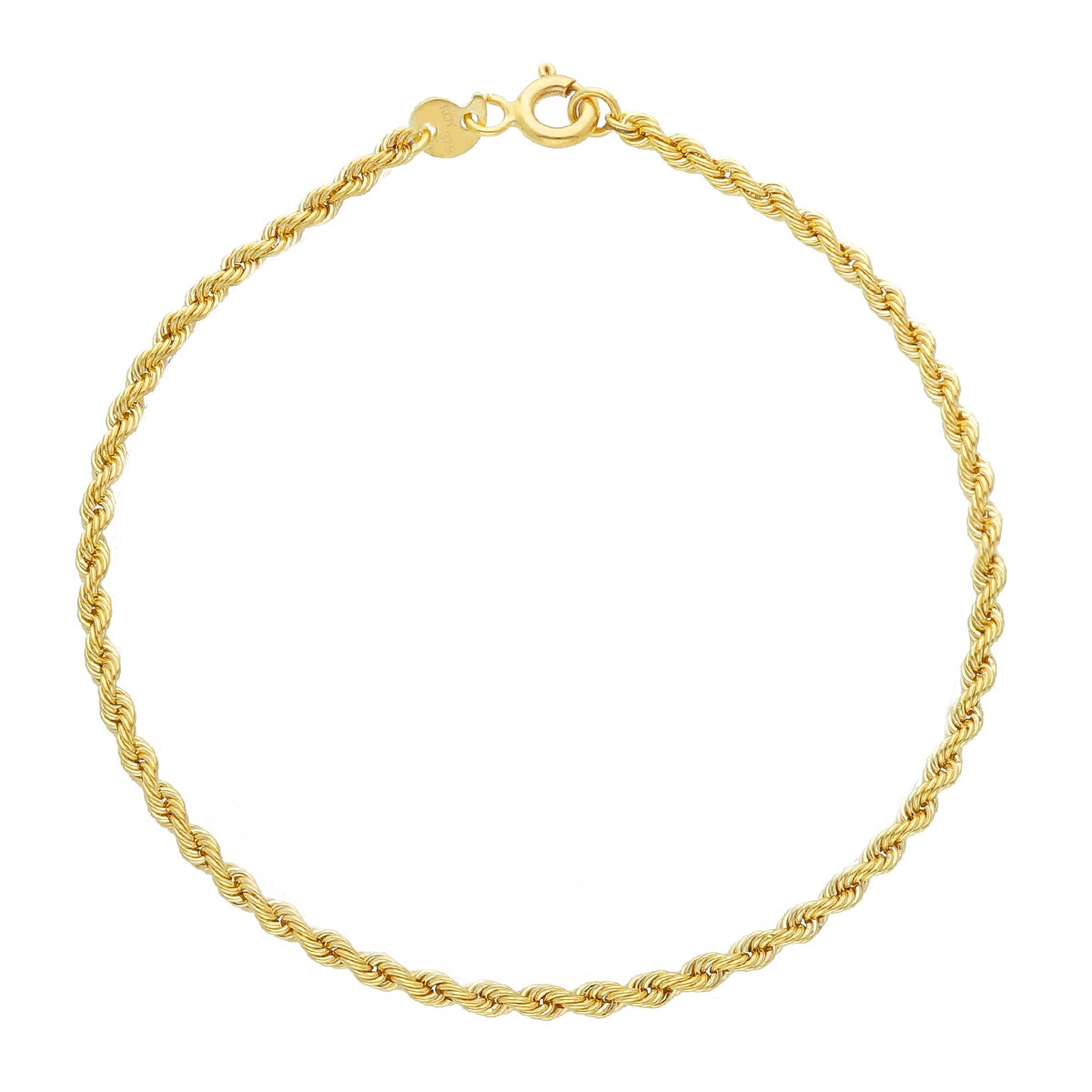 Kultainen rannekoru 9K-CORD40/17cm