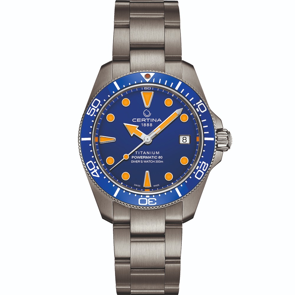 Certina DS Action Diver 38mm Titanium C048.807.44.041.00