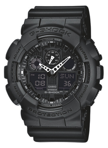Casio G-Shock -rannekello GA-100-1A1ER