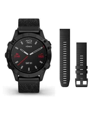 Garmin Fenix 6 Sapphire Black DLC 010-02158-17-1