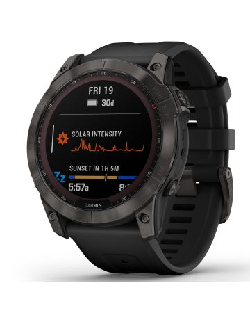 Garmin Fenix 7X Sapphire Solar, TI Black, 010-02541-11-5