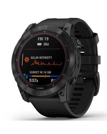 Garmin Fenix 7X Sapphire Solar, TI Black, 010-02541-23-5