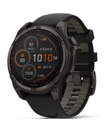 Garmin Fenix 8 Sapphire Solar Titanium 47 mm 010-02906-11