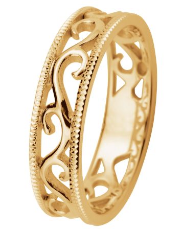 Kohinoor Laurel -kultasormus 013-252