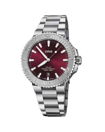 Oris Aquis Date Cherry 01 733 7766 4158 8 22 05 PEB