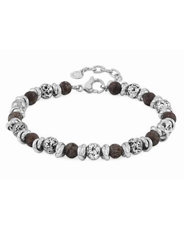 Nomination Instinct Lava & Moss Agate rannekoru 027919/050