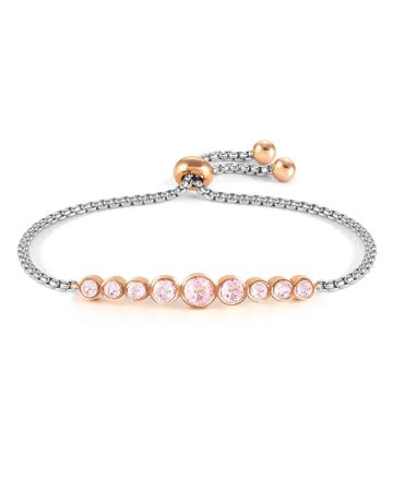 Nomination Milleluci Colour Edition Circle Rosa rannekoru 028010/003