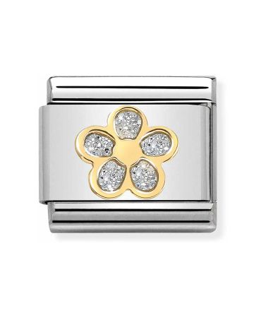 Nomination Classic Glitter Kukka 030220/06