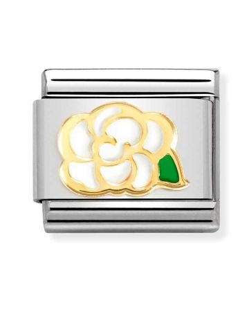 Nomination Classic White Camellia 030272/79