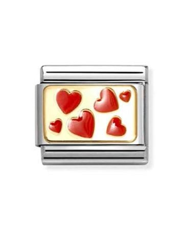 Nomination Classic Multihearts 030284/59