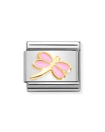 Nomination Classic Pink Dragonfly 030285/54