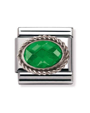 Nomination Classic Hopea Ovaali Vihreä ZK 330604/027