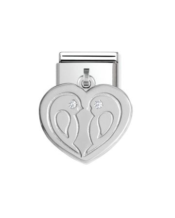 Nomination Classic Charms Sydän Kyyhkyt ZK 031710/31