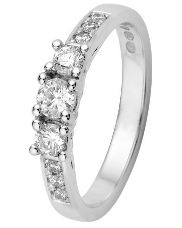 Kohinoor Margit -timanttisormus 033-210V-44