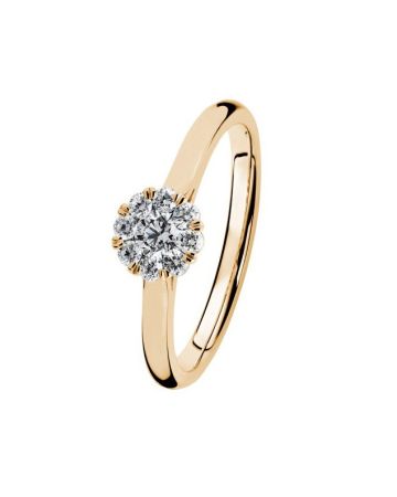 Kohinoor Dahlia timanttisormus 033-232K-30