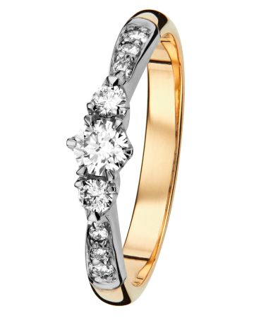 Kohinoor Helene -timanttisormus 033-235-31