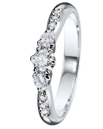 Kohinoor Helene -timanttisormus 033-235V-22