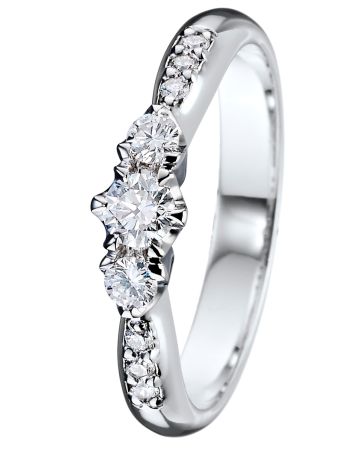 Kohinoor Helene -timanttisormus 033-235V-31