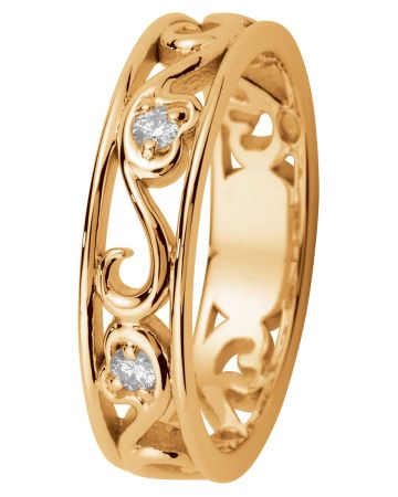 Kohinoor Laurel -timanttisormus 033-250-03