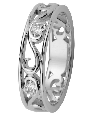 Kohinoor Laurel -timanttisormus 033-250V-02