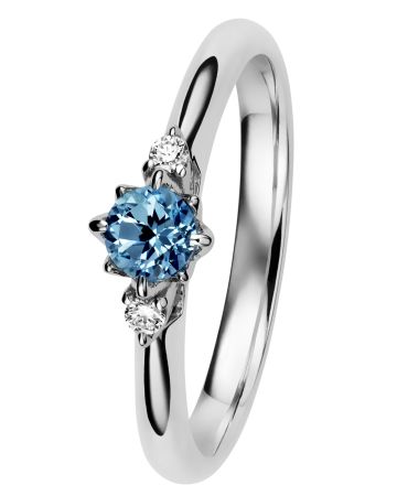 Kohinoor Rosa -timanttisormus 033-261V-04