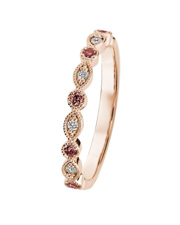 Kohinoor Clara timanttisormus / safiiri 033-269P-04