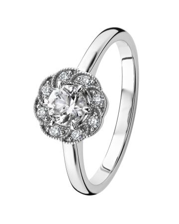 Kohinoor Clara -timanttisormus 033-269V-07
