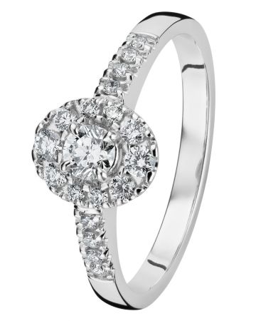 Kohinoor Olivia -timanttisormus 033-410V-44