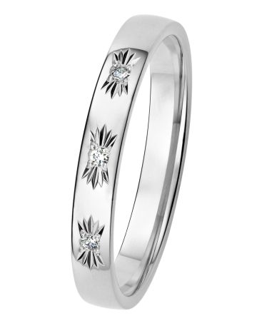 Kohinoor Kosketus -timanttisormus 033-470V-04