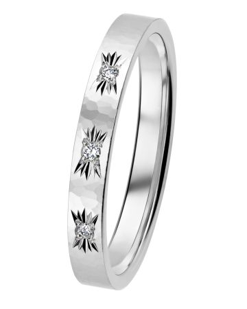 Kohinoor Kosketus -timanttisormus 033-472V-04