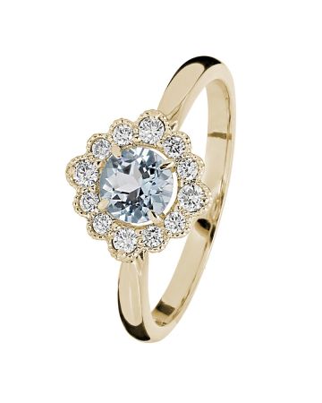 Kohinoor Bellis, akvamariini 033-616KA-16