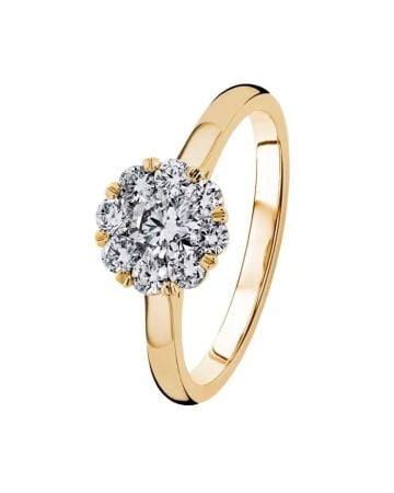 Kohinoor Dahlia Laborgezüchteter Diamantring 033L-232K-62