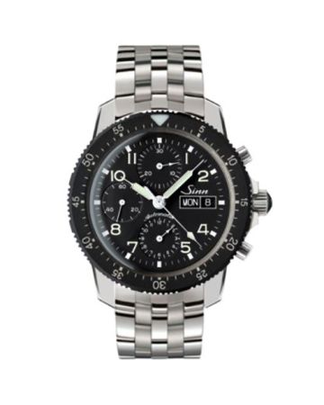 Sinn 103 St Traditional Pilot Chronograph -rannekello / teräs 103.0614-1