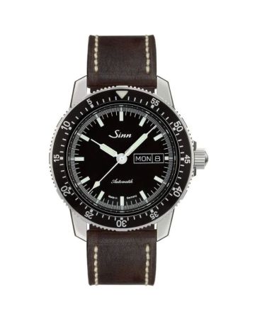 Sinn 104 St Sa I A -rannekello / ruskea nahka 104.010