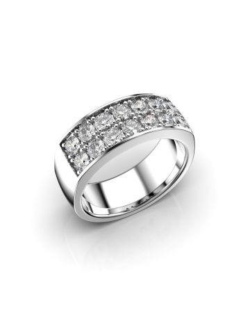 Festive Teresa timanttisormus, puna- ja valkokulta 569-064-VK