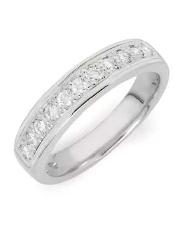 Romanssi timanttisormus valkokulta 112-033V