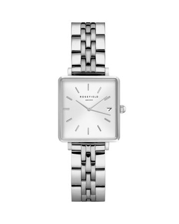 Rosefield The Boxy XS White Silver QMWSS-Q020