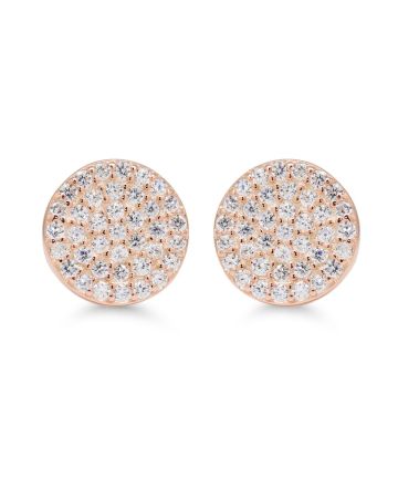 Punakullatut tappikorvakorut E-0100ZRG