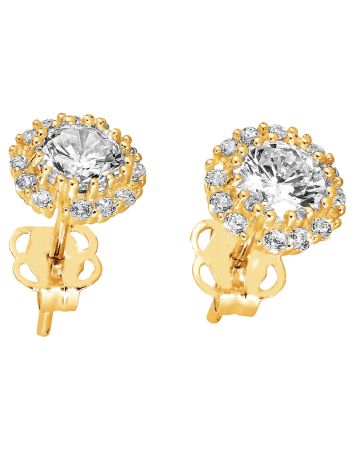Kultaiset tappikorvakorut JE91279-CZ