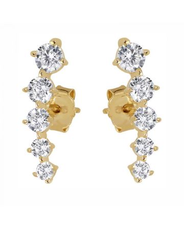 Gold Ohrringe JE12895-CZ