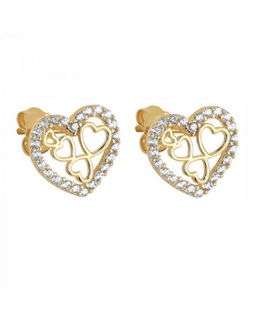 Gold Ohrringe JE12086-CZ