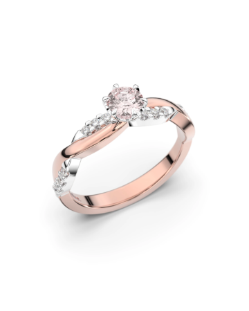 Festive Teresa timanttisormus / morganiitti 14-569-044M-PV-HSI1-1