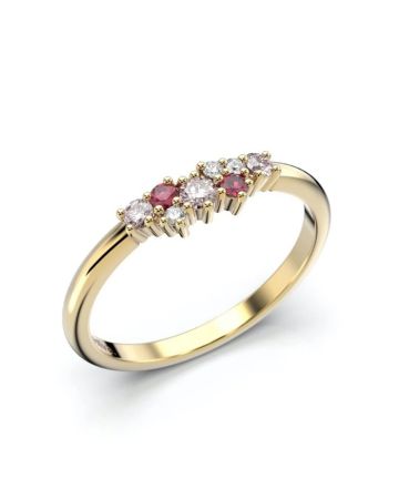 Festive Nadja Pink timanttisormus 650-018P-KK